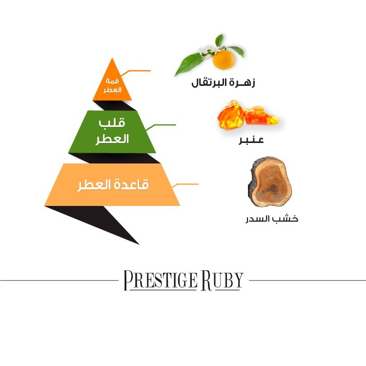 عطر برستيج روبي من الماجد للعود – 200 مل | للجنسين