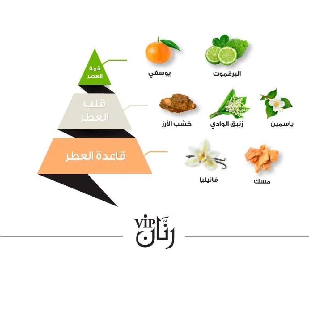 عطر رنان VIP للشعر من الماجد للعود - 30 مل