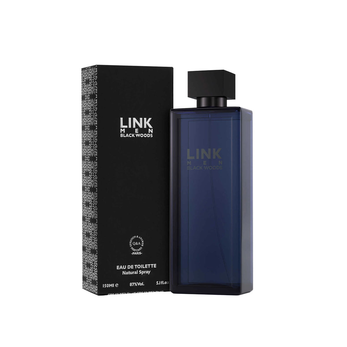 عطر لينك أسود من درعه – 150 مل | أو دو تواليت | للرجال