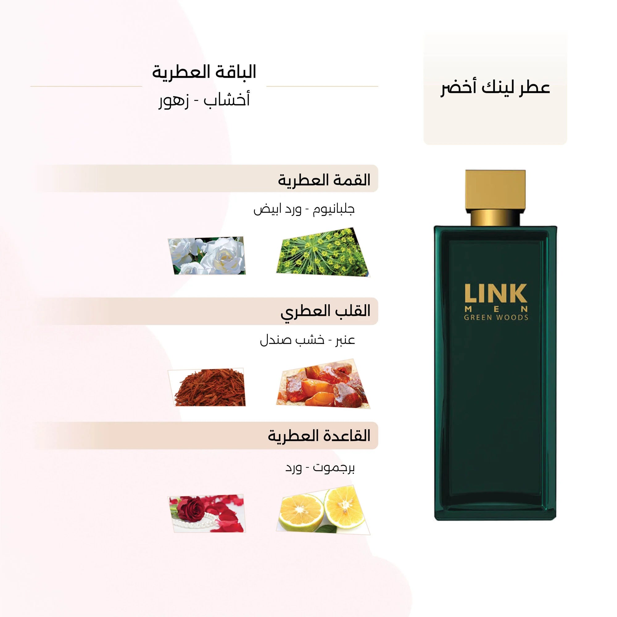 عطر لينك أخضر من درعة - 150 مل للرجال