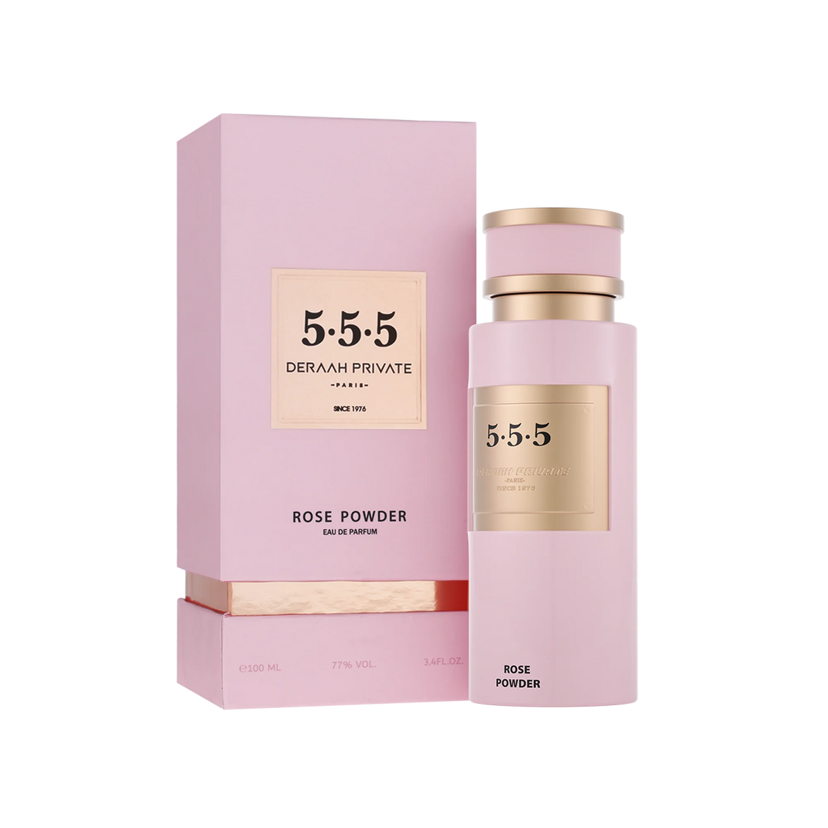 عطر برايفت 555 روز بودر من درعه – 100 مل | للنساء