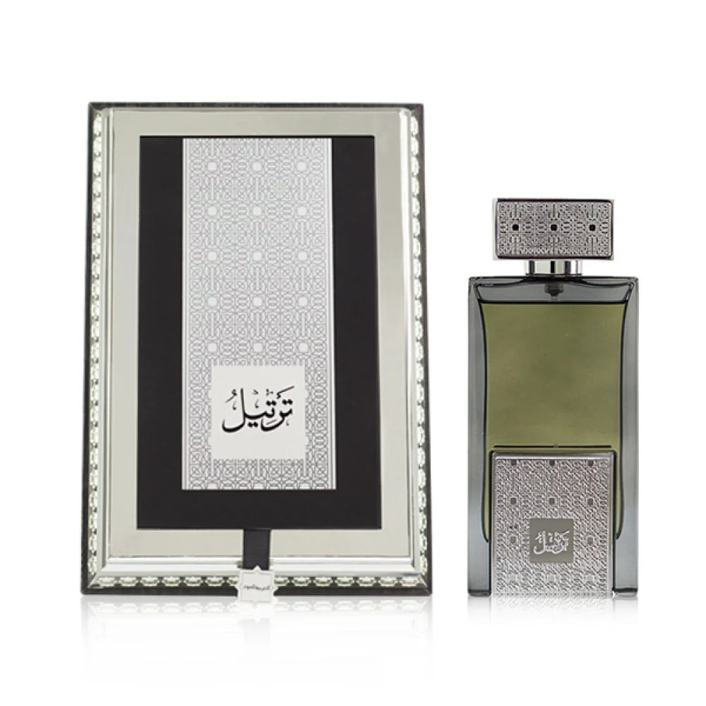 عطر ترتيل سيلفر من العربية للعود – 75 مل | للجنسين