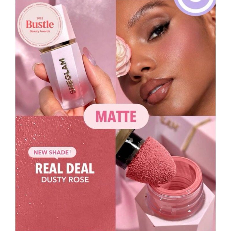 SHEGLAM Color Bloom Liquid Blush Matte