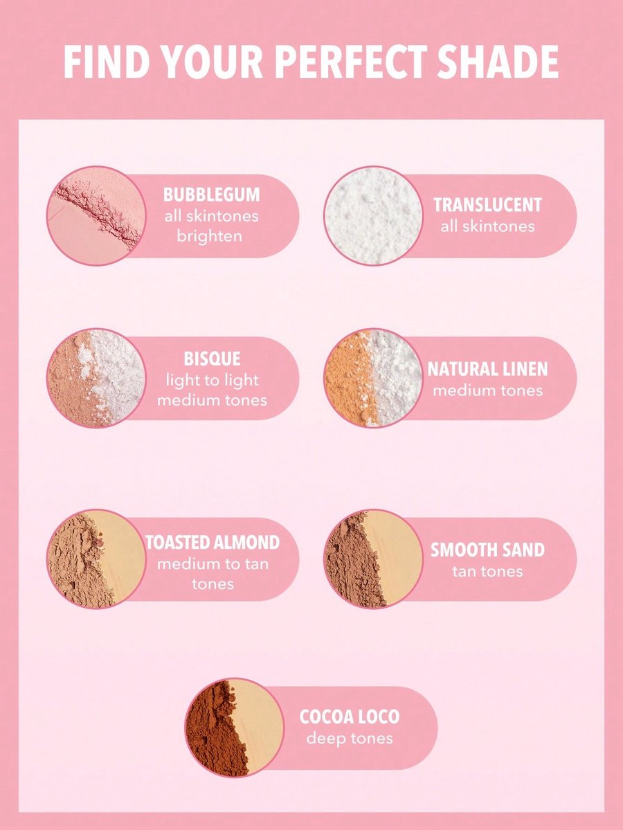 SHEGLAM Insta-Ready Face & Under Eye Setting Powder | 2 in 1