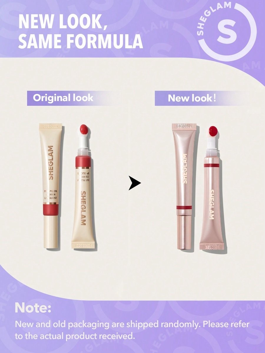 SHEGLAM Pout Pillow Cushion Lip Gloss - K.O