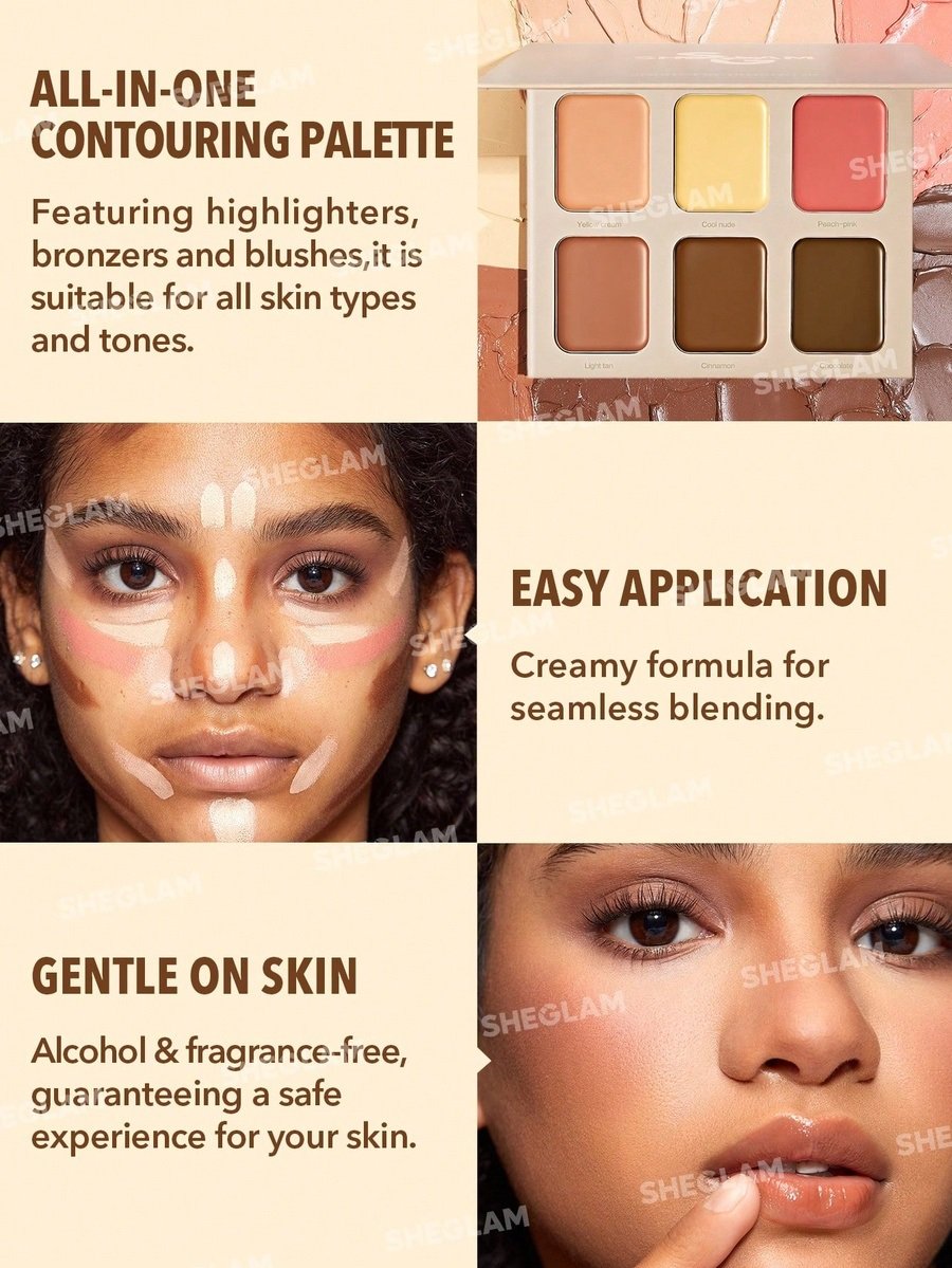 SHEGLAM Stereo Face Contour Palette