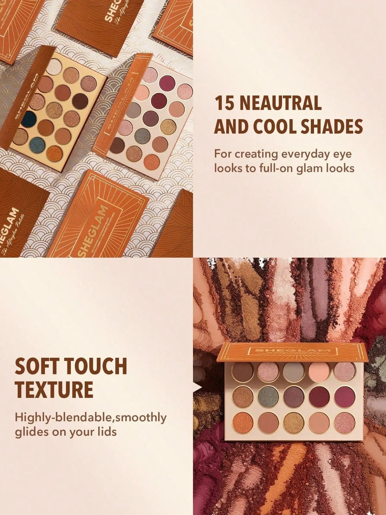 SHEGLAM Centuries Eyeshadow Palette - Afterglow
