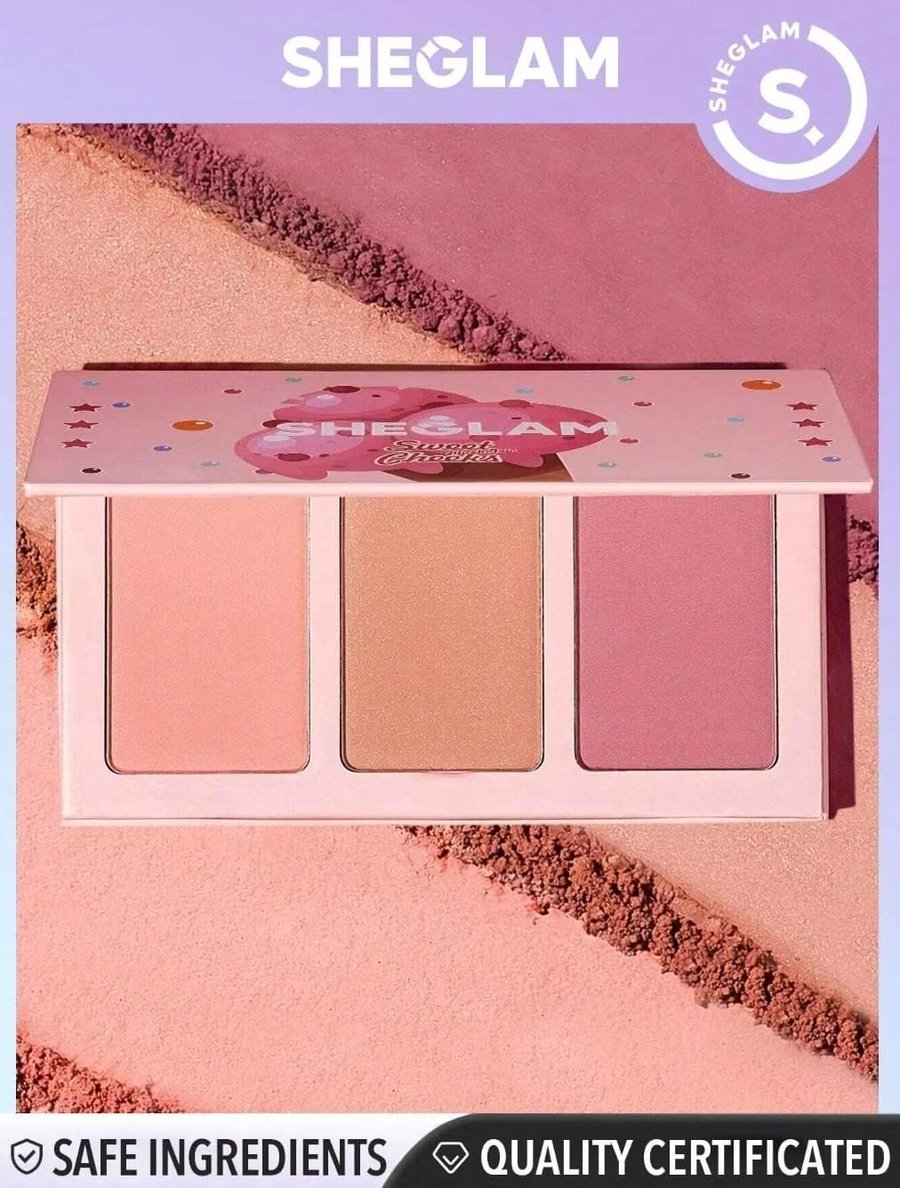 Sheglam Sweet Cheeks Blush Trio Powder Blush