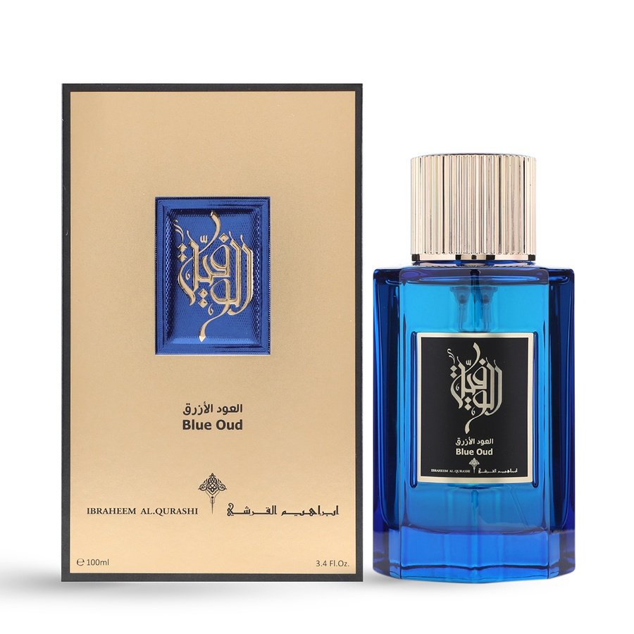 عطر الوفيه العود الأزرق من إبراهيم القرشي – 100 مل للجنسين