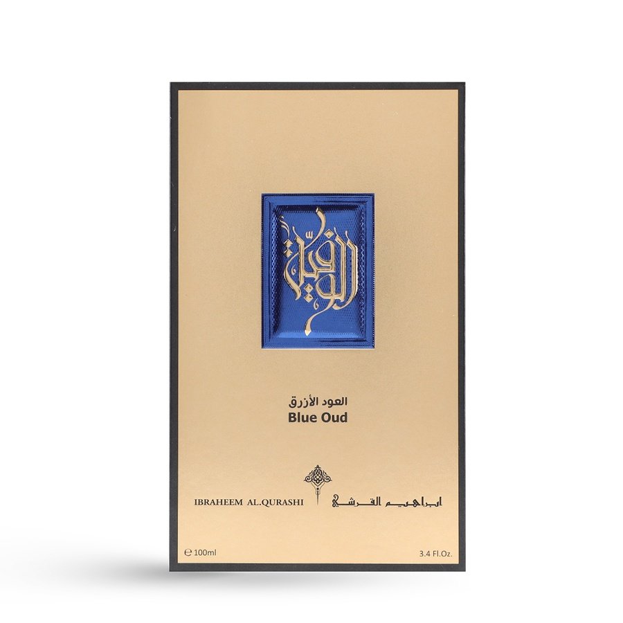 عطر الوفيه العود الأزرق من إبراهيم القرشي – 100 مل للجنسين
