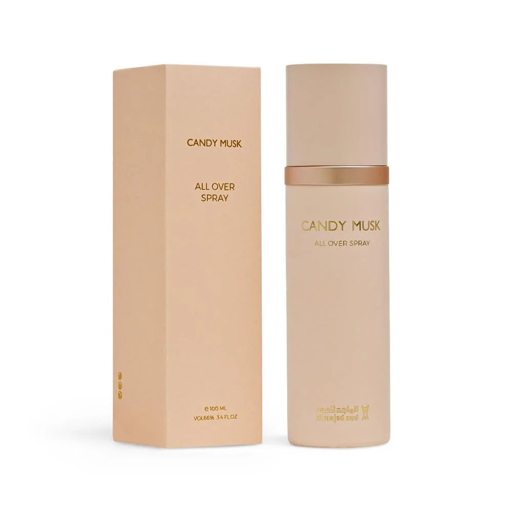 معطر كاندي مسك للشعر والجسم من الماجد للعود – 100 مل | للجنسين