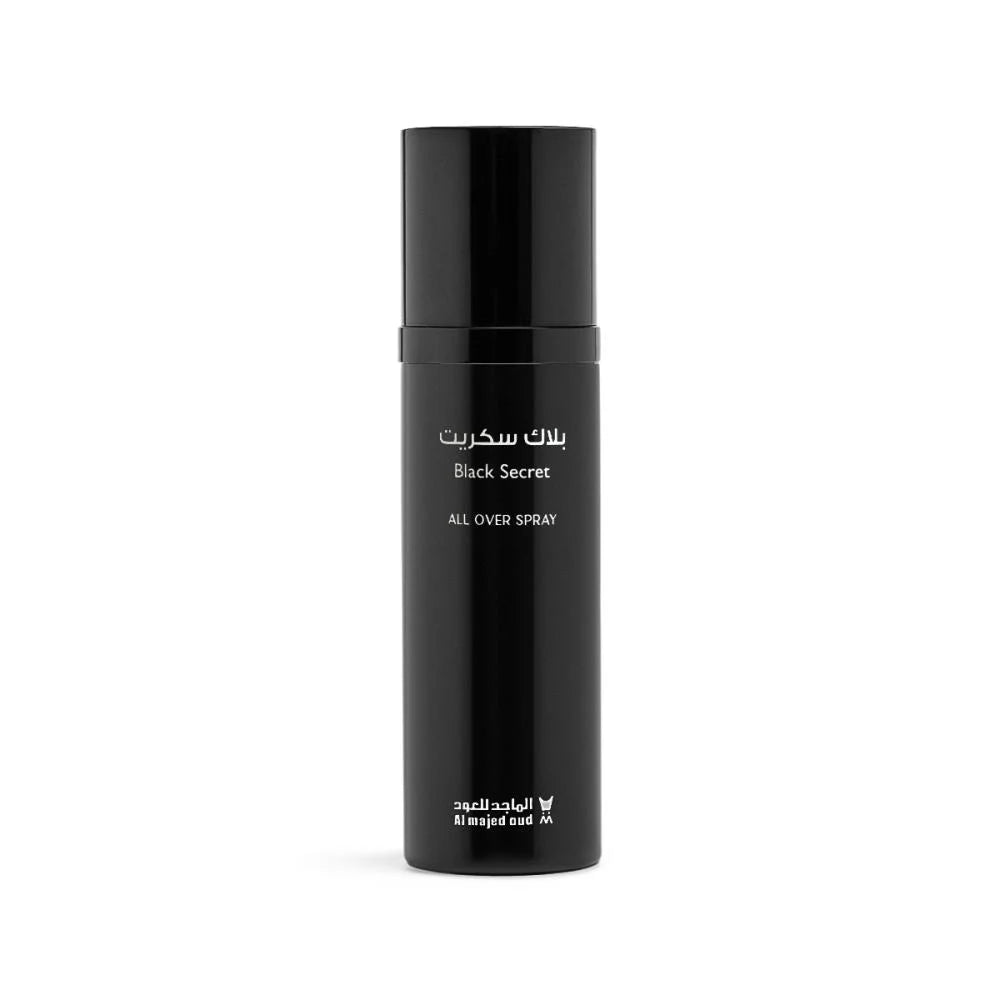 معطر بلاك سيكرت للشعر والجسم من الماجد للعود – 100 مل | للجنسين