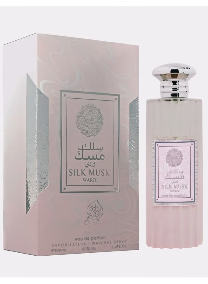 عطر سلك مسك الوردي من وادي الخليج – 100 مل | للنساء