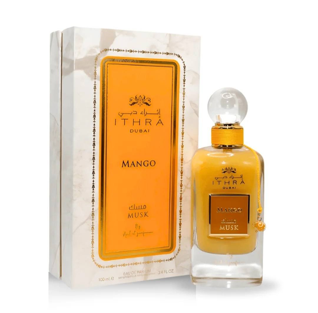 عطر مسك إثراء دبي مانجو من أرض الزعفران – 100 مل | للجنسين
