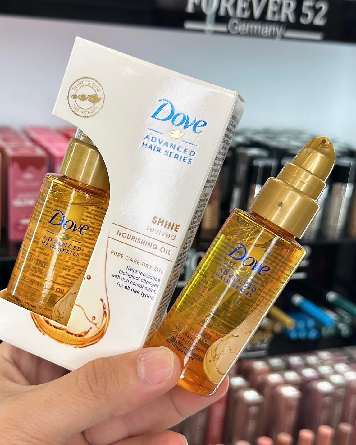 زيت دوف المتطور لإحياء اللمعان 50 مل – Shine Revived Nourishing Oil