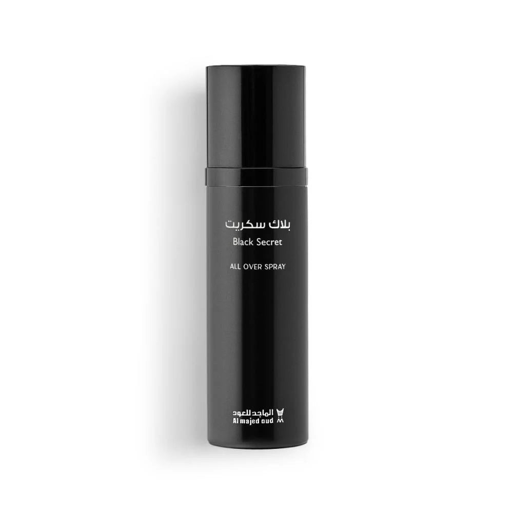 معطر بلاك سيكرت للشعر والجسم من الماجد للعود – 100 مل | للجنسين