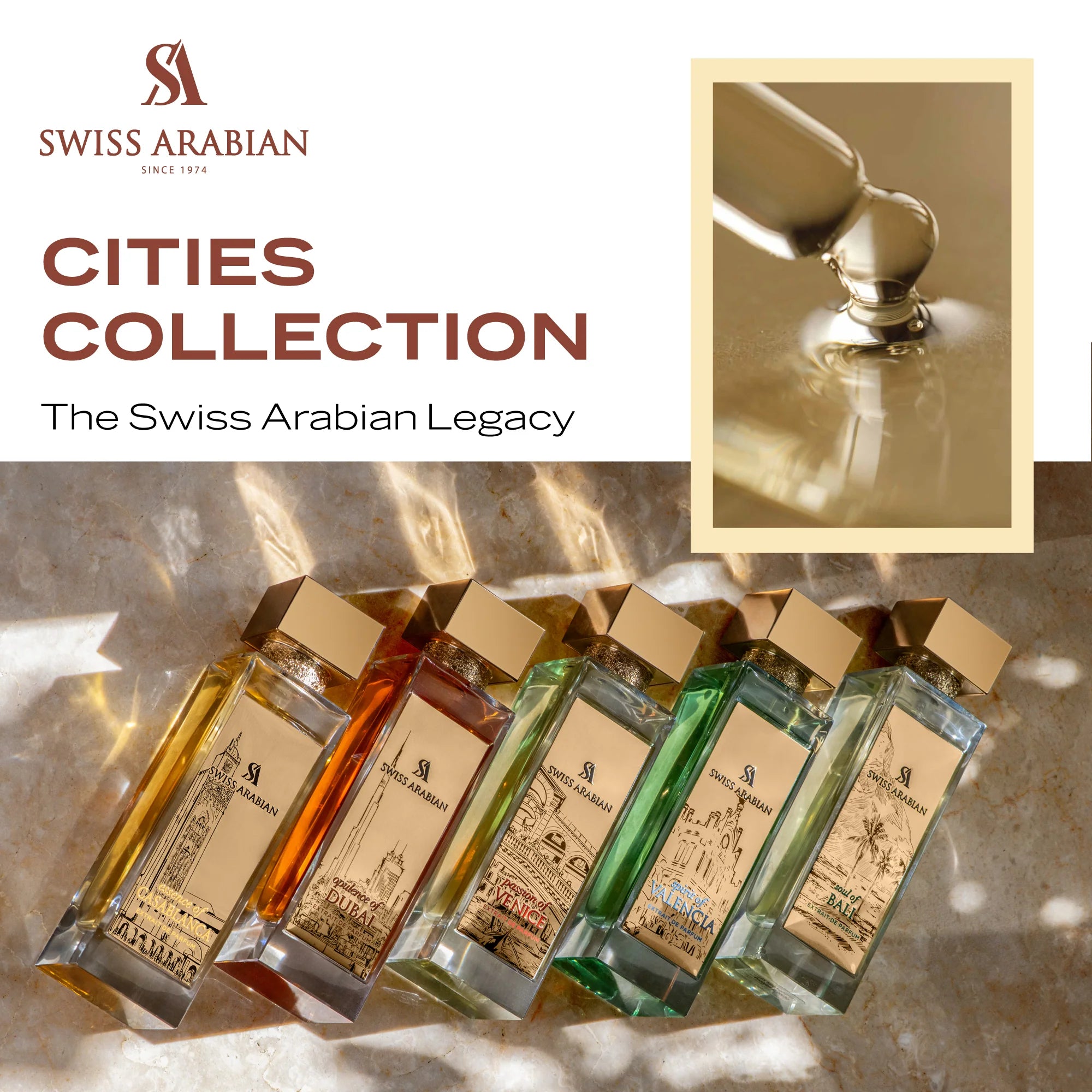 عطر إيسانس أوف كازابلانكا المركز من سويس اربيان - 100 مل للجنسين