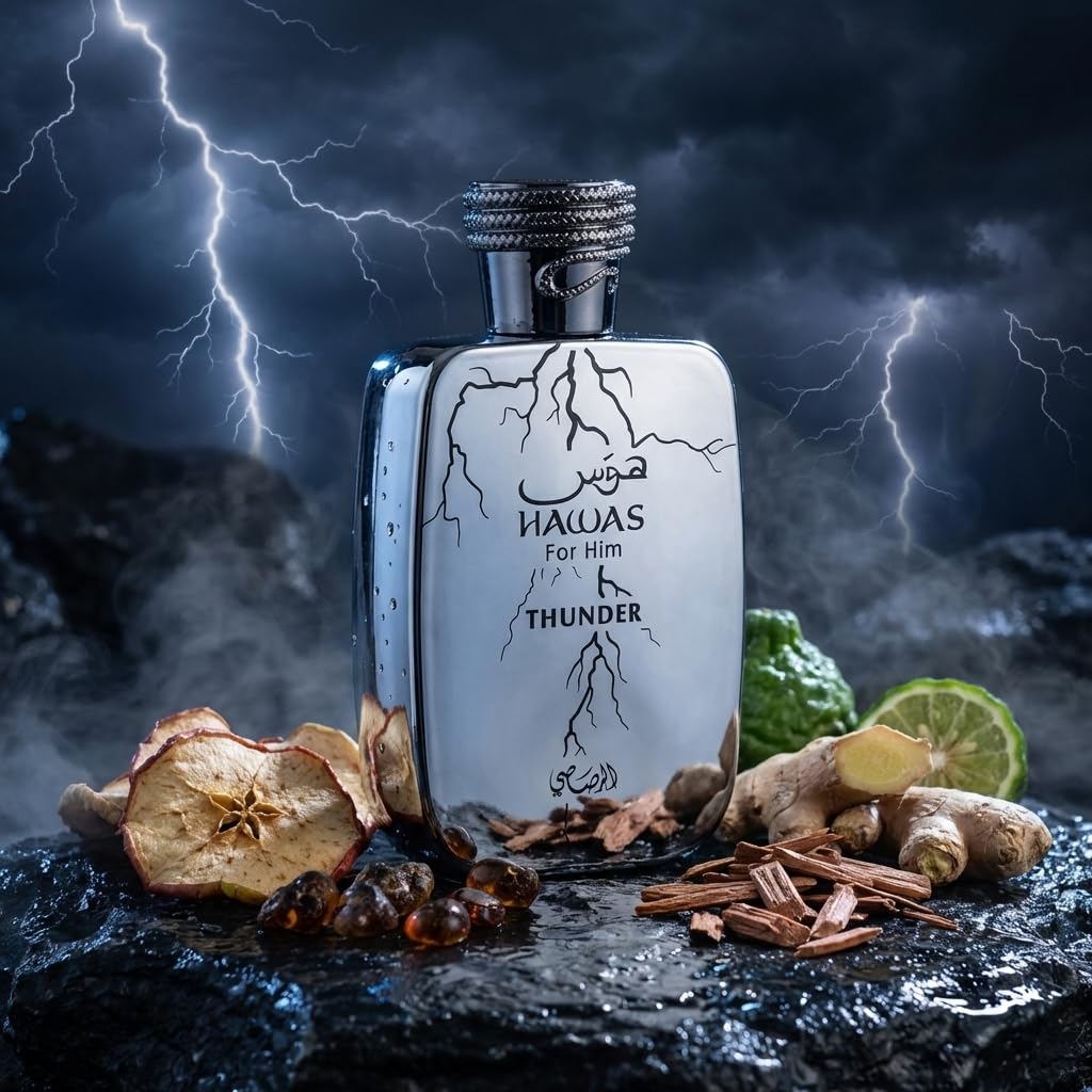 عطر هوس ثاندر من الرصاصي – 100 مل | أو دو بارفان | للرجال