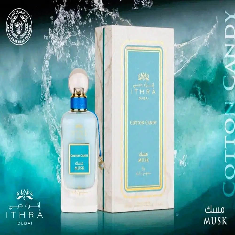 عطر مسك إثراء كاندي قطن من أرض الزعفران – 100 مل