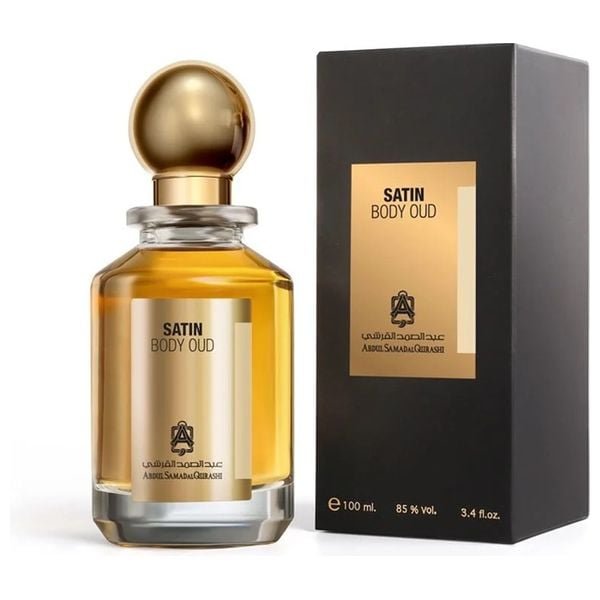 عطر ساتن بودي عود من عبدالصمد القرشي – 100 مل | للجنسين
