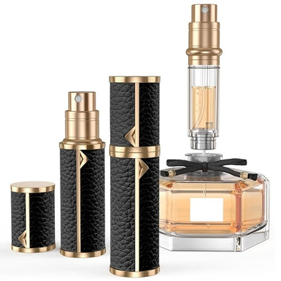 عبوة إعادة تعبئة العطر جولد إيدج شادو بلاك – 12 مل