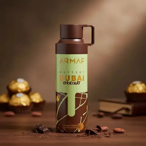 معطر الجسم أوديسي دبي شوكولات من أرماف – 200 مل | للجنسين