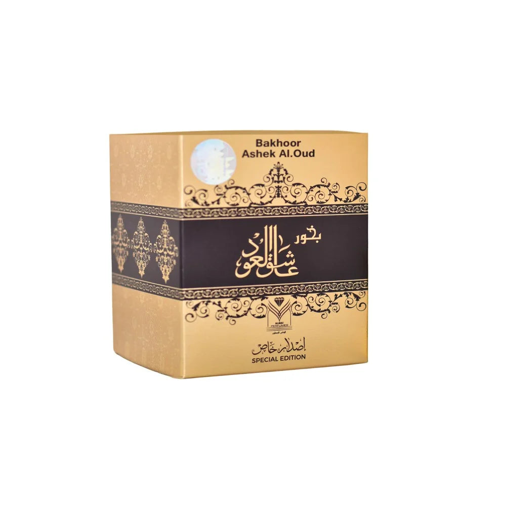 بخور عاشق العود الذهبي من الماس للعطور - 30 جم