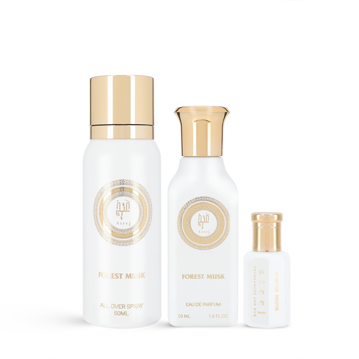 مجموعة مسك فورست من عتيج – 3 قطع