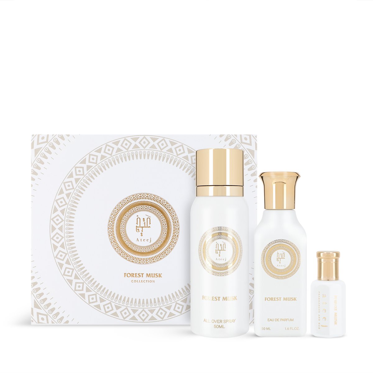 مجموعة مسك فورست من عتيج – 3 قطع