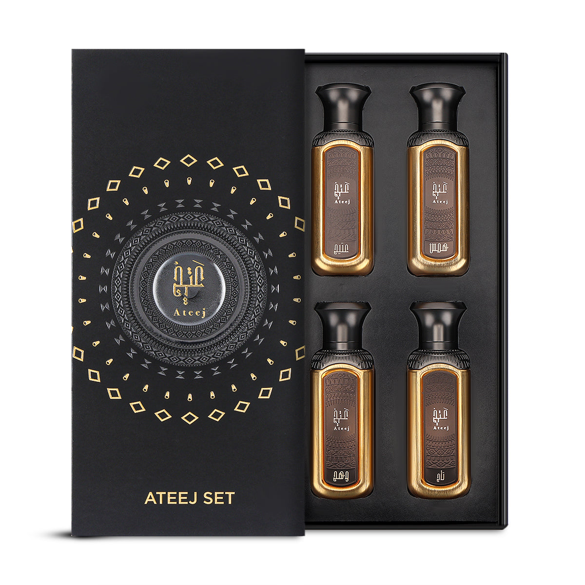 مجموعة عتيج الفاخرة – 4×50 مل | للجنسين