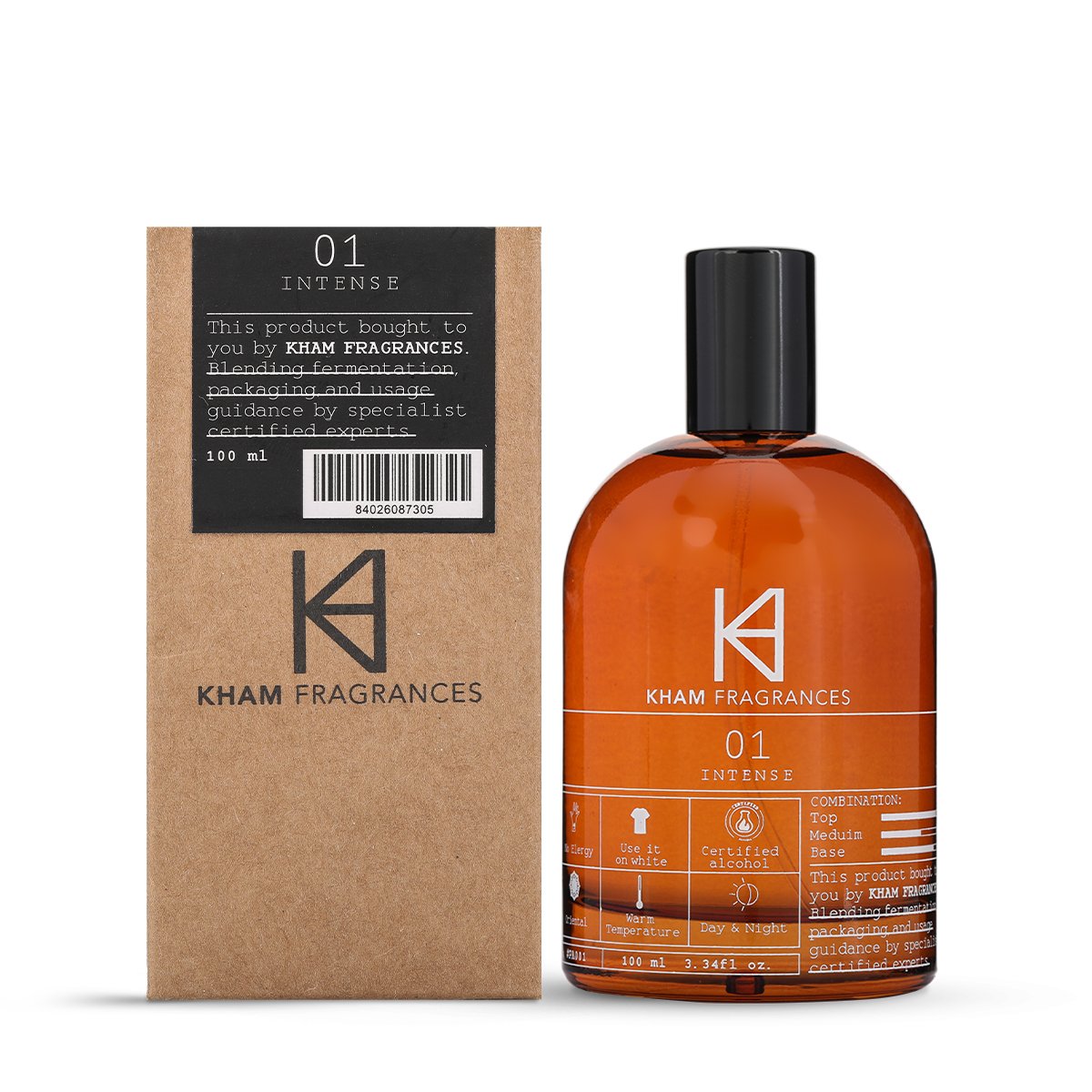 عطر 01 عالي التركيز من خام - 100 مل للجنسين