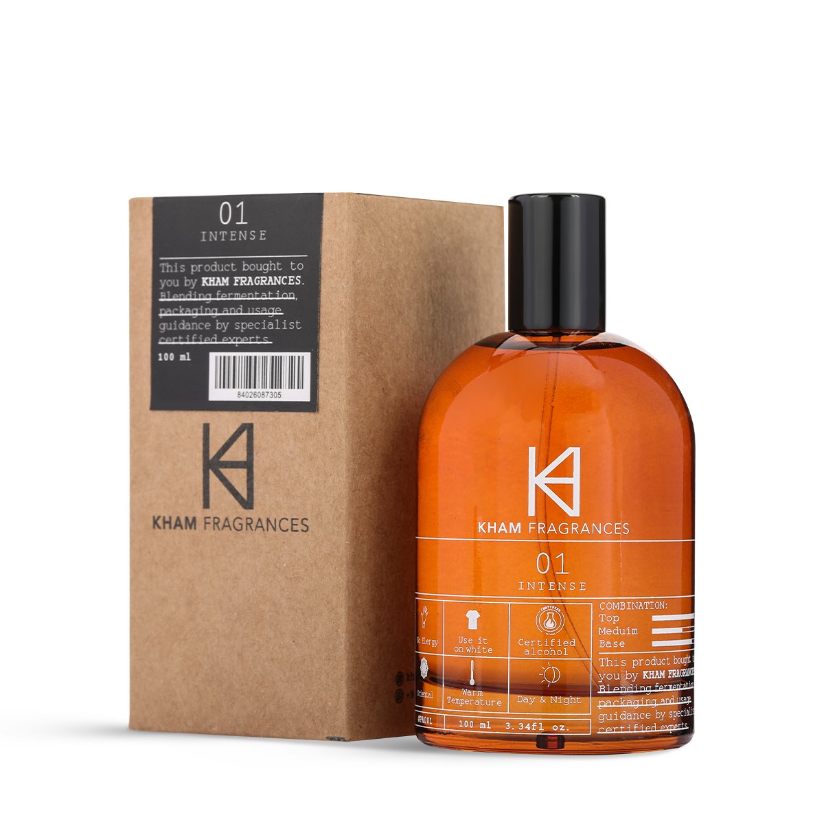 عطر 01 عالي التركيز من خام - 100 مل للجنسين