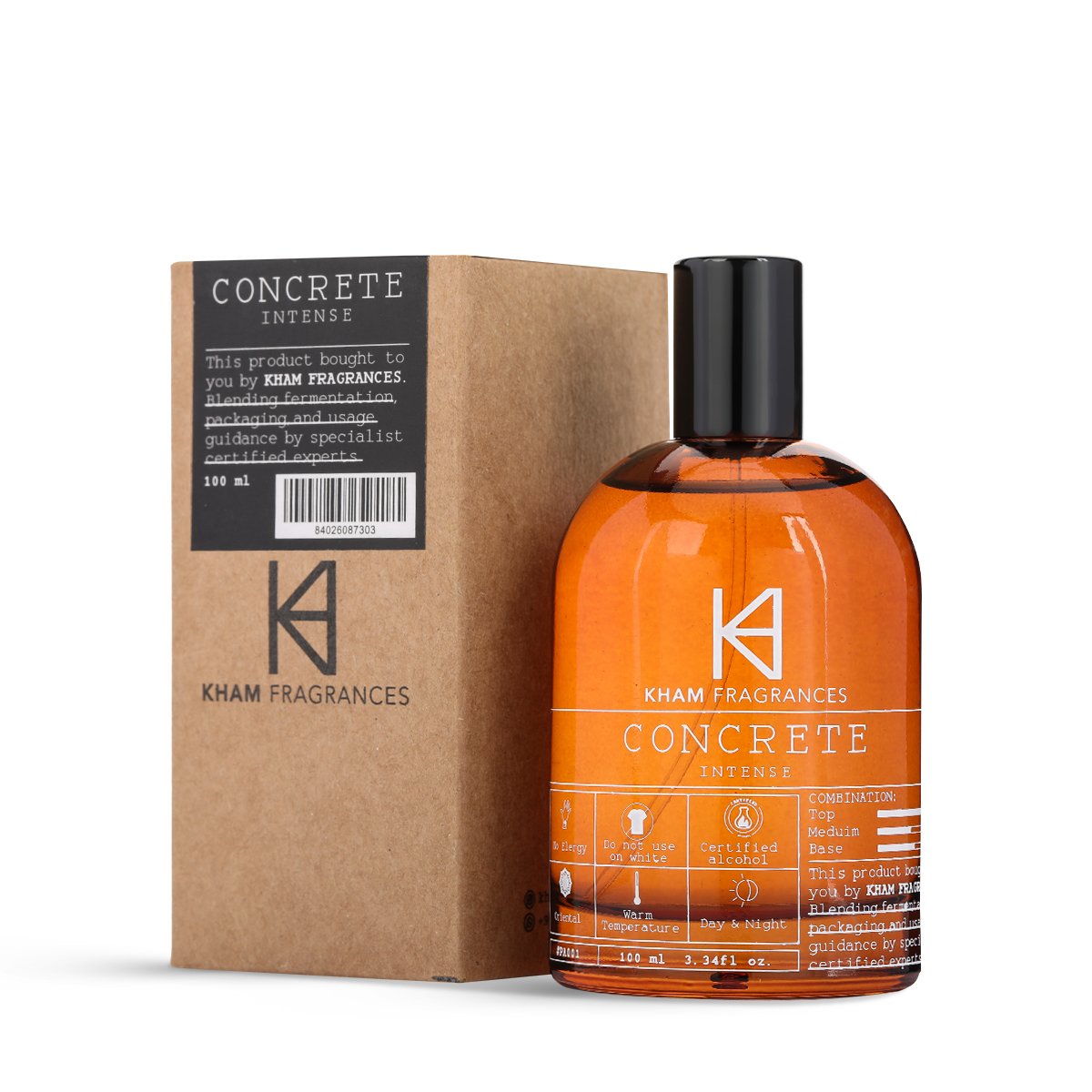 عطر كونكريت انتنس من خام – 100 مل | للجنسين