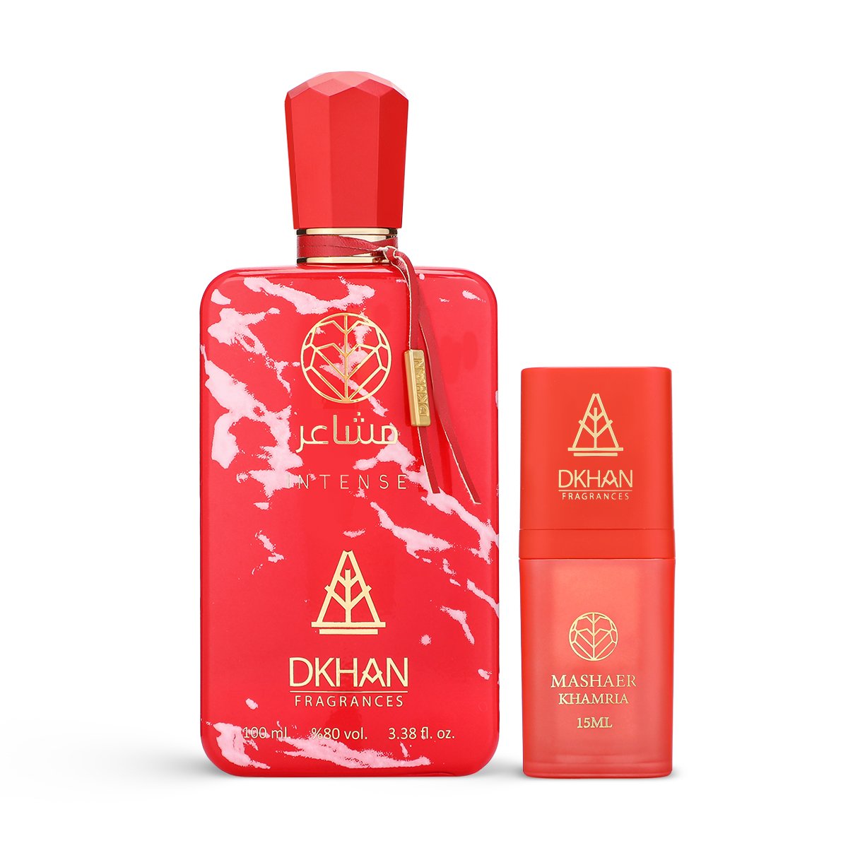 Mashaer Intense Set By DKHAN | EdP 100ml + Hair Mist 15ml