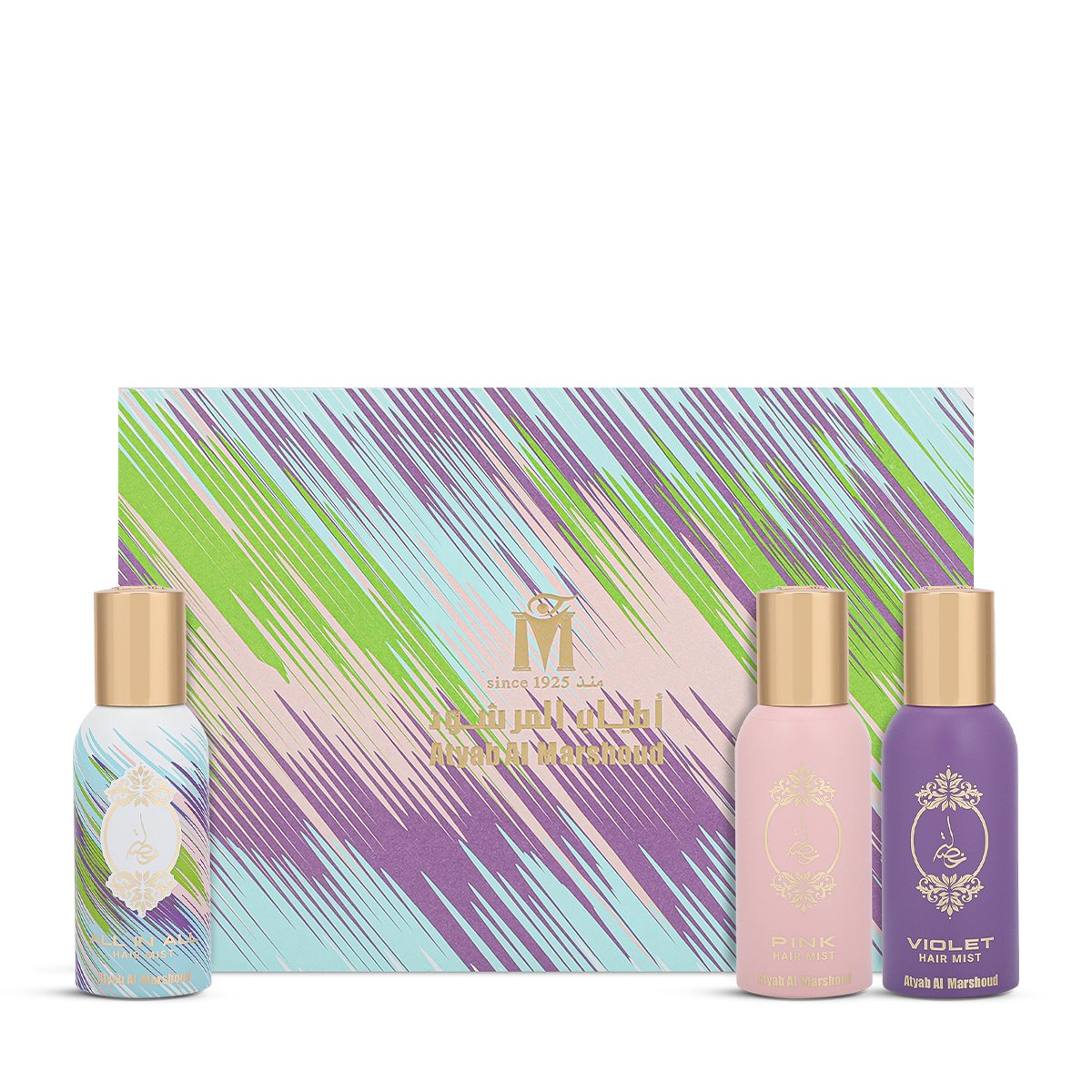 مجموعة عطور الشعر - All in All Gift Box – من أطياب المرشود | 3 × 50 مل