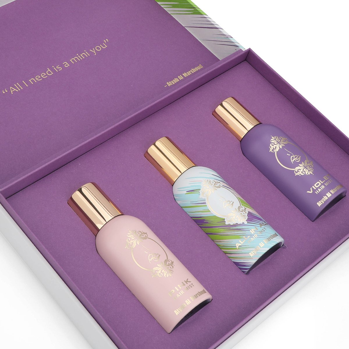 مجموعة عطور الشعر - All in All Gift Box – من أطياب المرشود | 3 × 50 مل