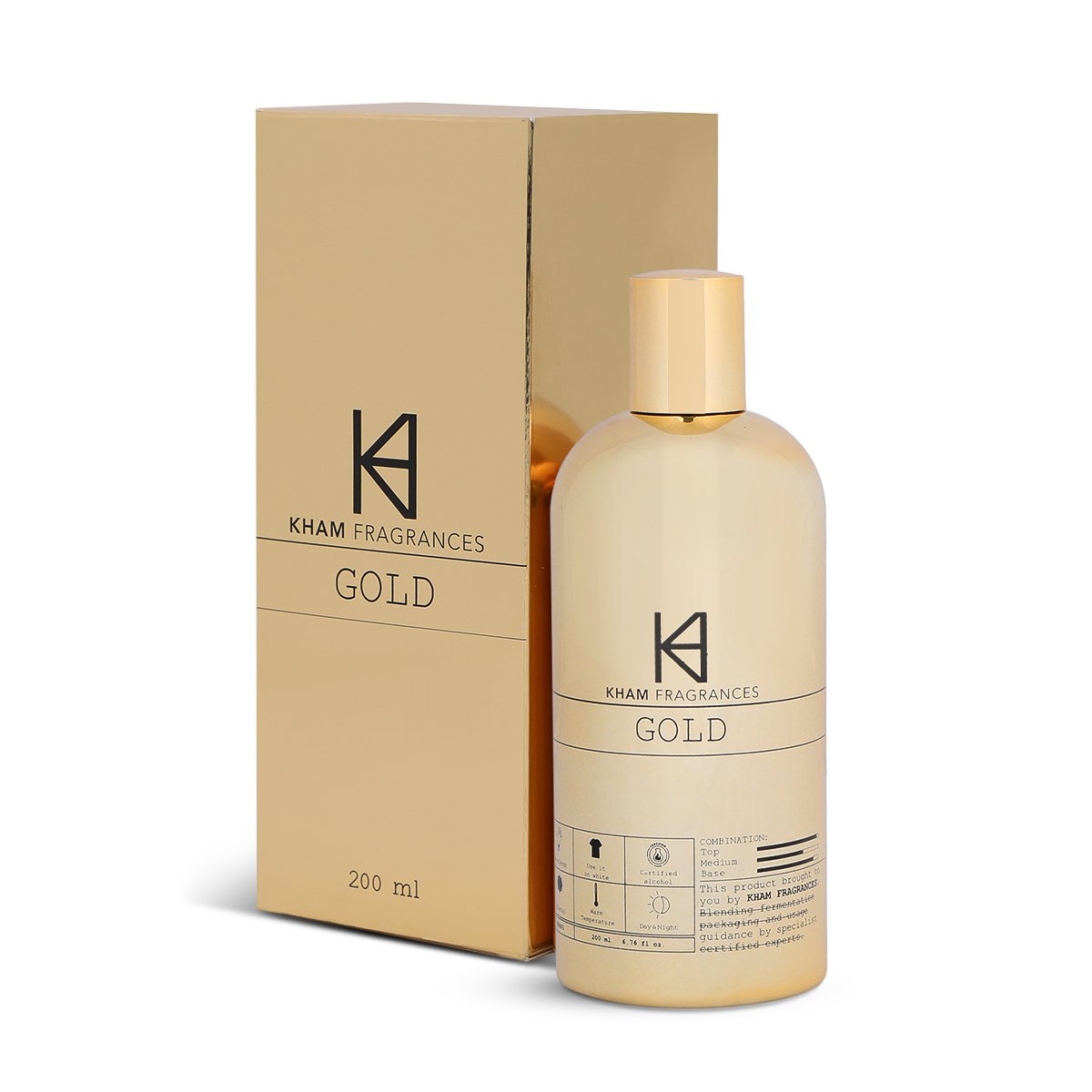 عطر جولد من خام – 200 مل | للجنسين