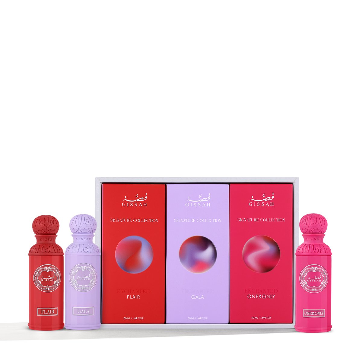 مجموعة إنشانتد من قصة – 3 × 50 مل | عطر مركز | للنساء