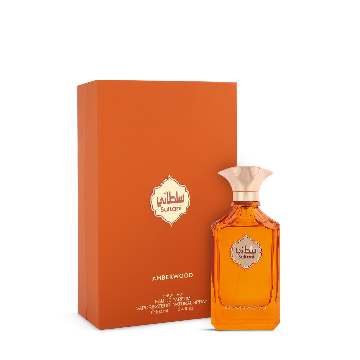 عطر سلطاني عنبر وود من العربية للعود – 100 مل | للجنسين