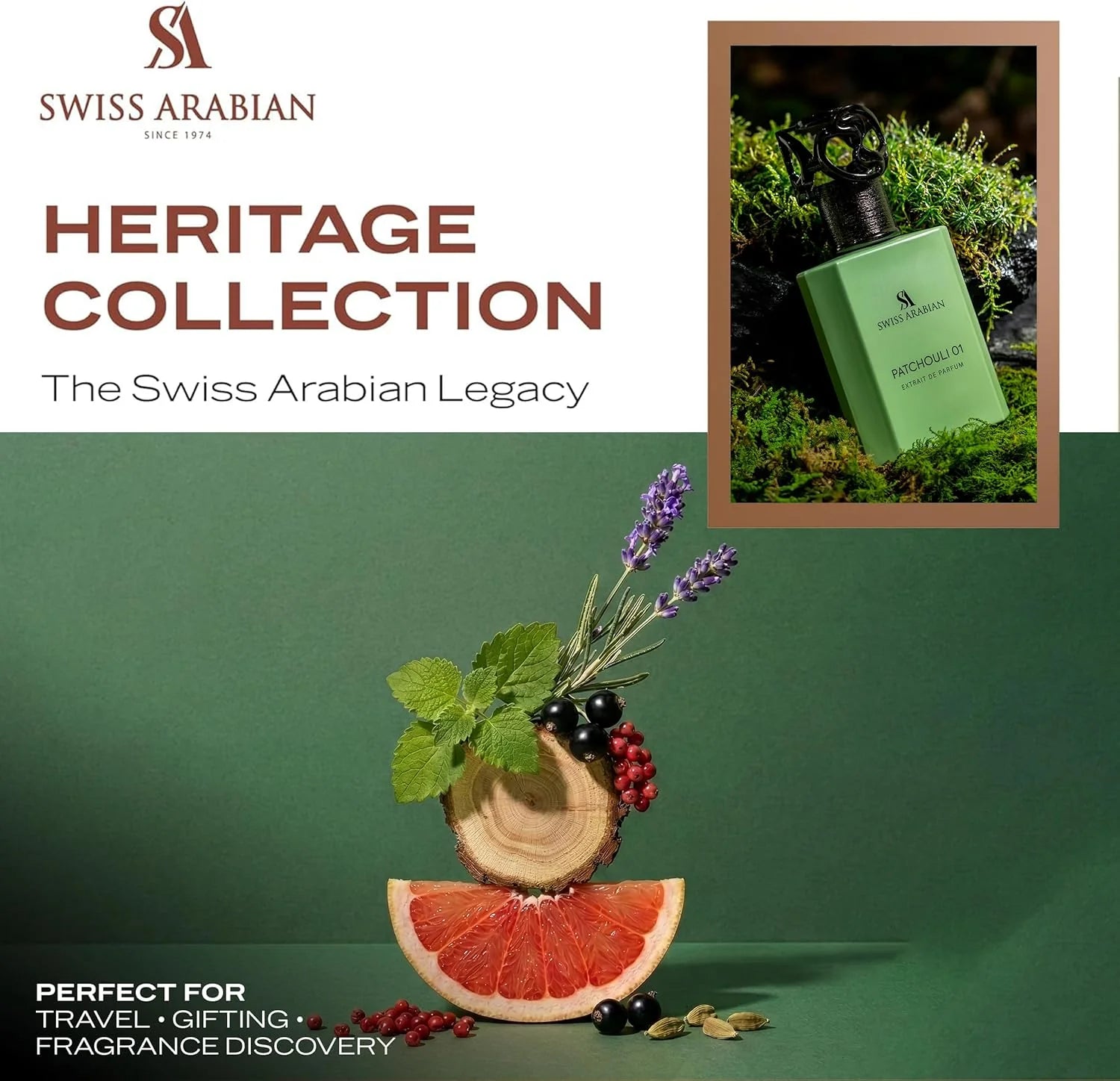 عطر باتشولي 01 المركز - 50 مل