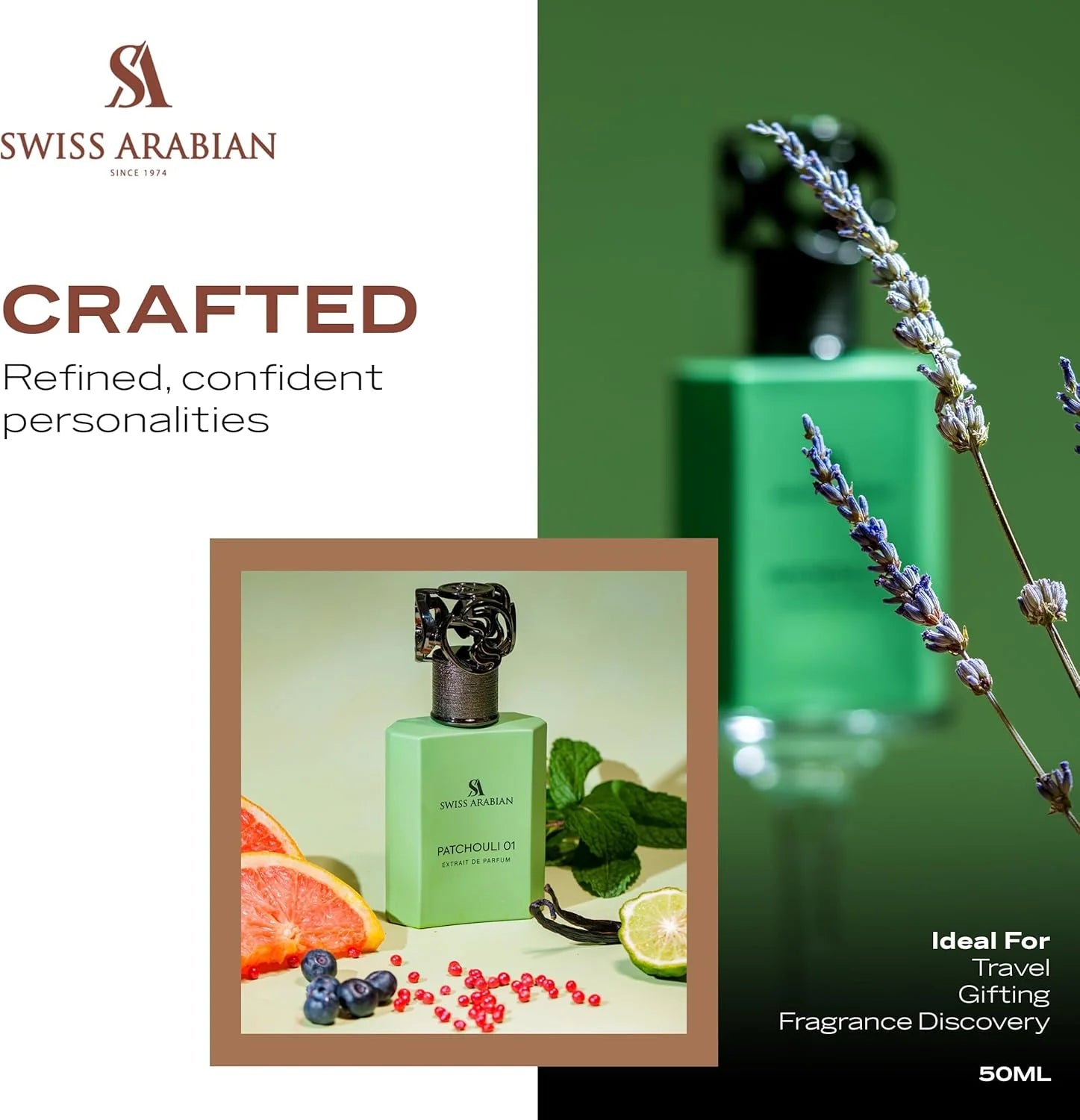 عطر باتشولي 01 المركز - 50 مل