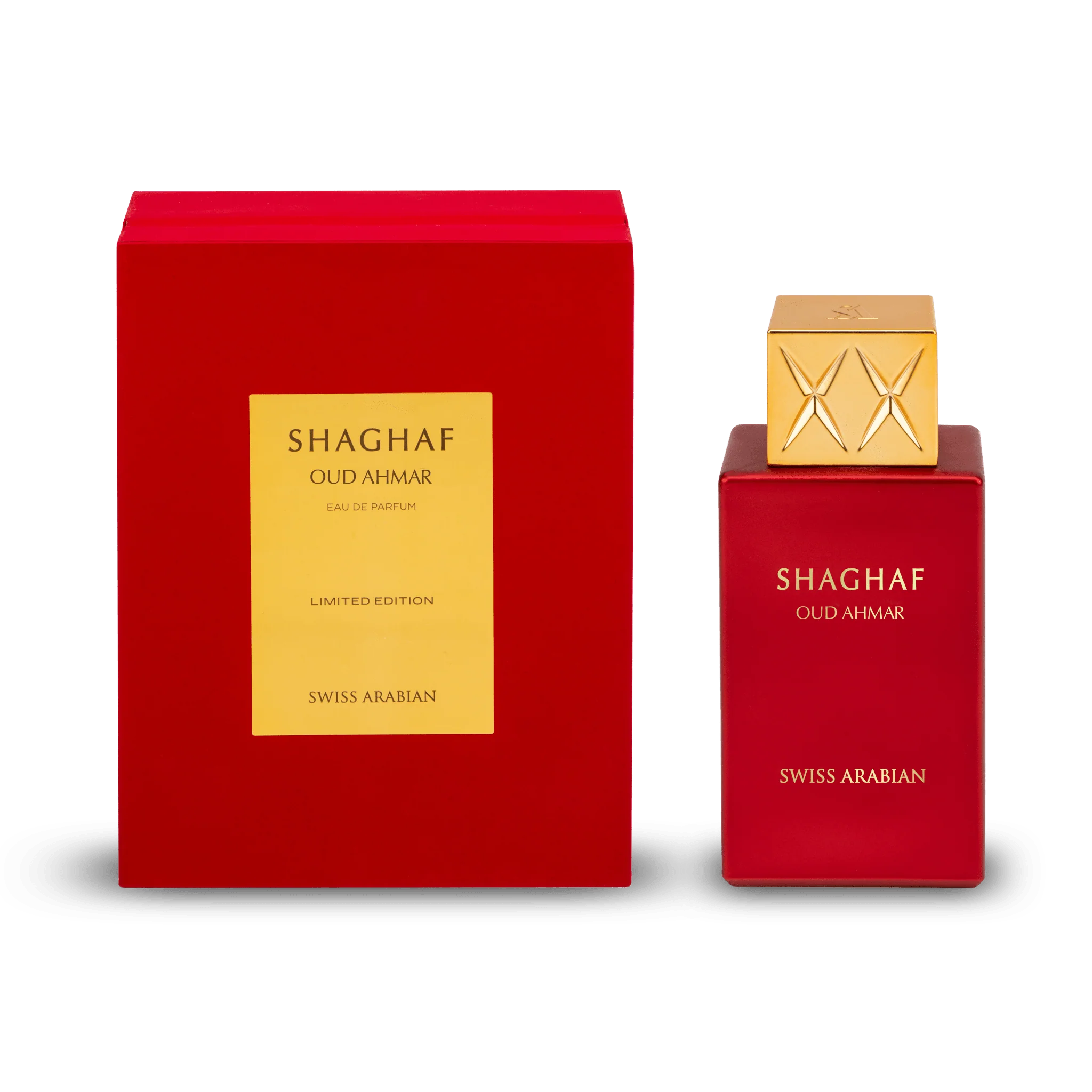 عطر شغف عود أحمر من سويس أربيان – 75 مل | للجنسين
