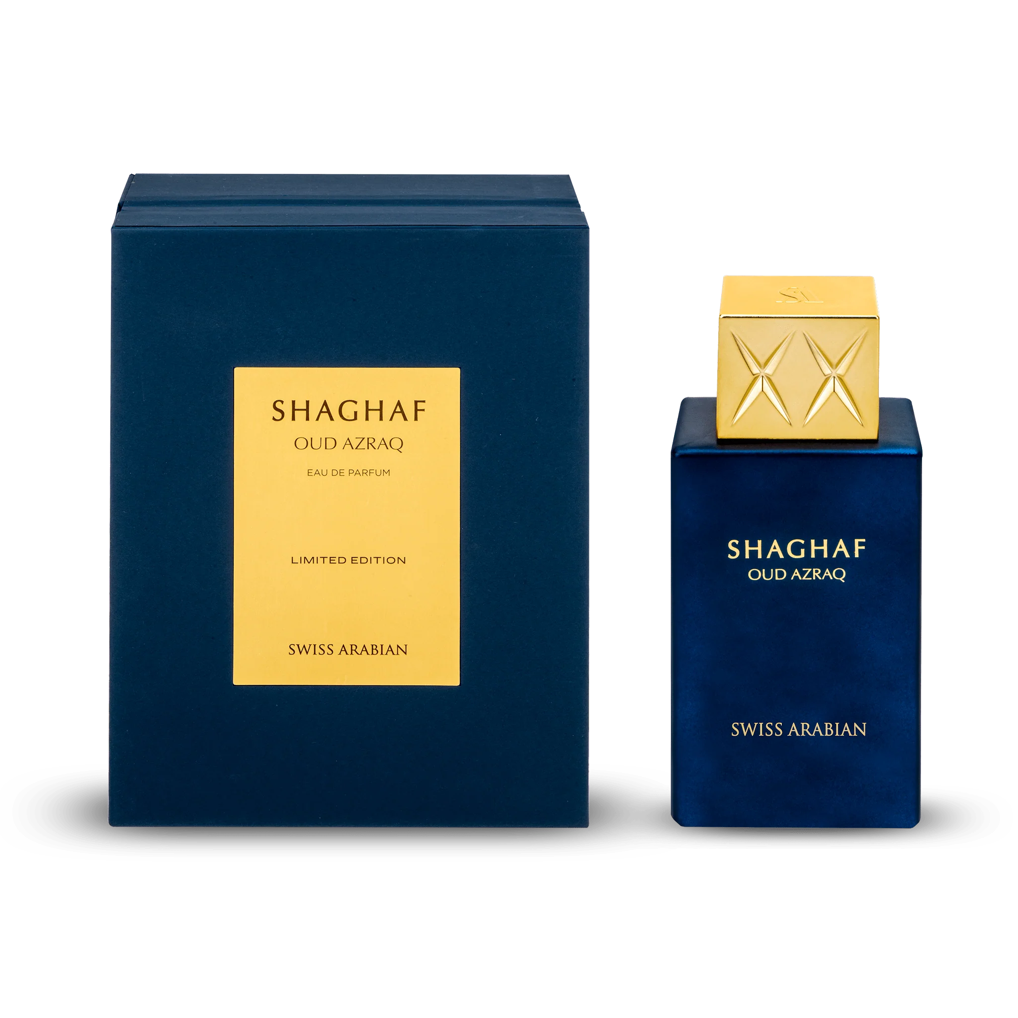 عطر شغف عود أزرق من سويس أربيان – 75 مل | للجنسين