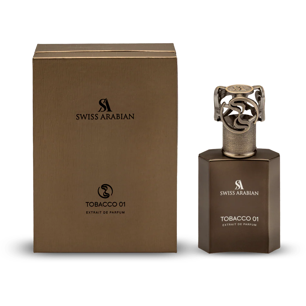 عطر توباكو 01 المركز من سويس اربيان - 50 مل للجنسين