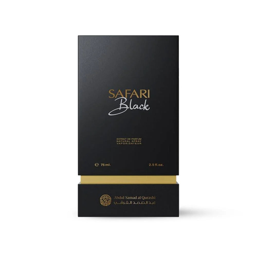عطر سفاري بلاك من عبدالصمد القرشي – 75 مل | للجنسين