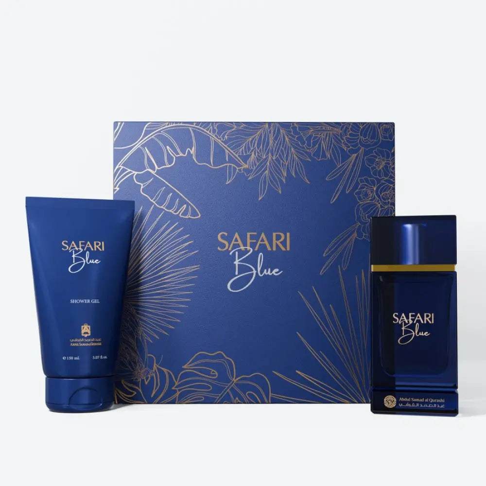 مجموعة سفاري بلو من عبدالصمد القرشي – عطر 75 مل + شاور جل 150 مل | للجنسين