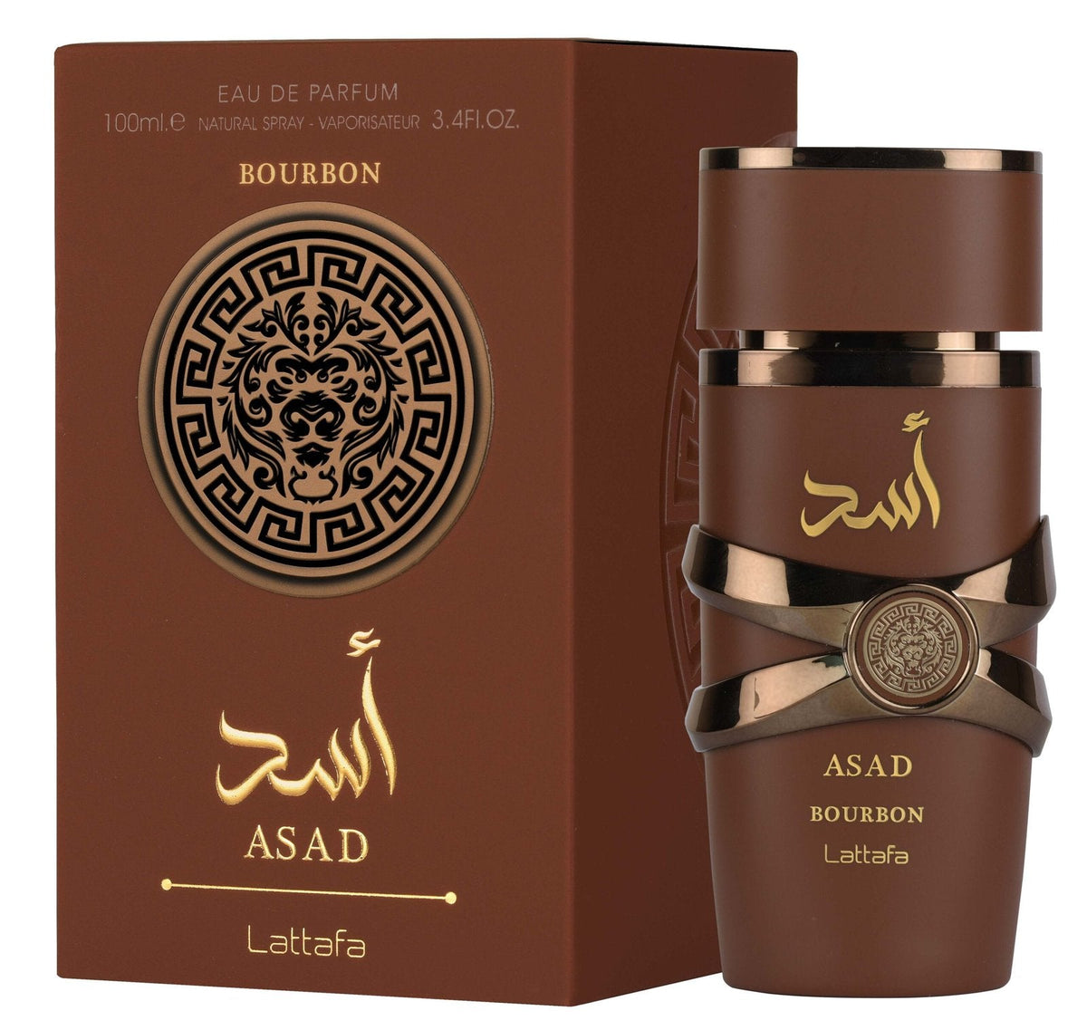 عطر أسد بوربون من لطافة – 100 مل | للرجال | سمسم ورلد – صورة 2