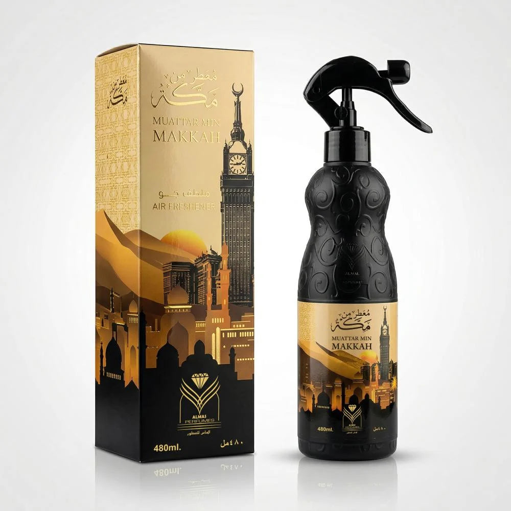 معطر من مكة للمنزل من الماس للعطور - 480 مل