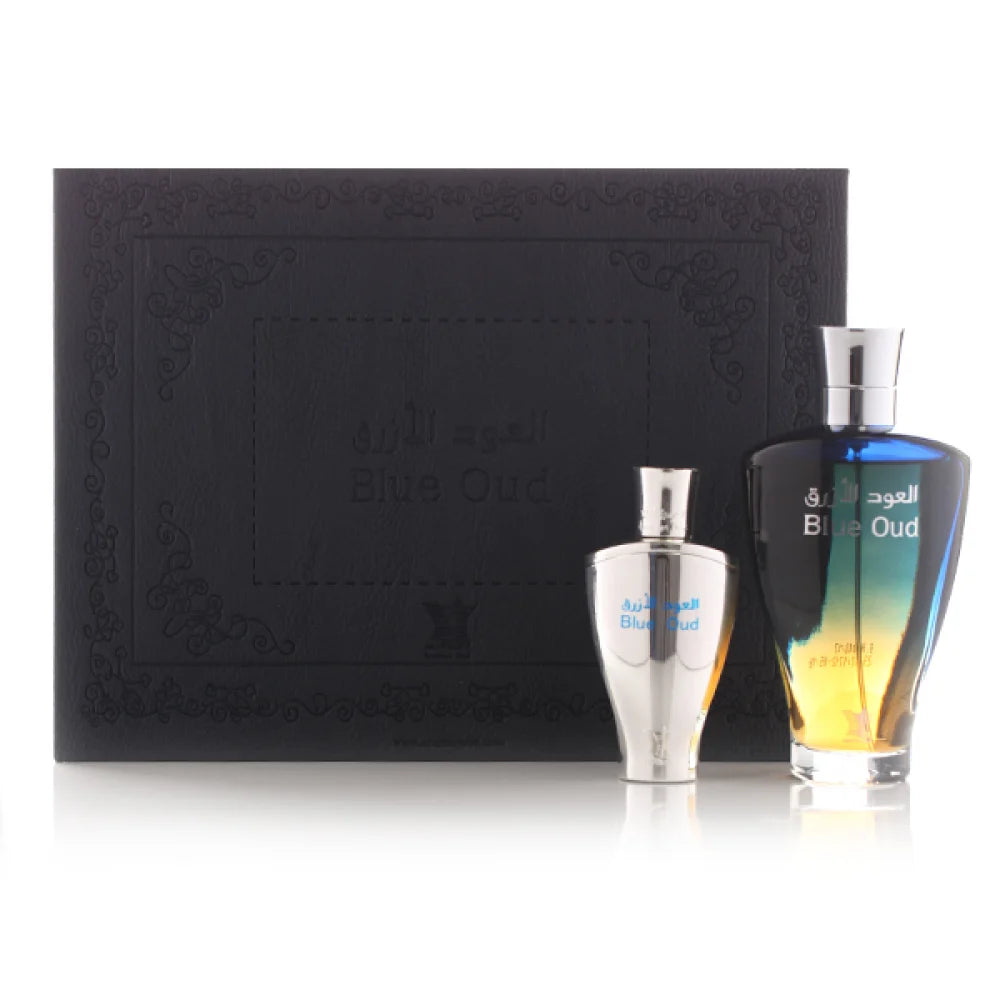 طقم العود الأزرق - عطر 100 مل + زيت عطري 24 مل