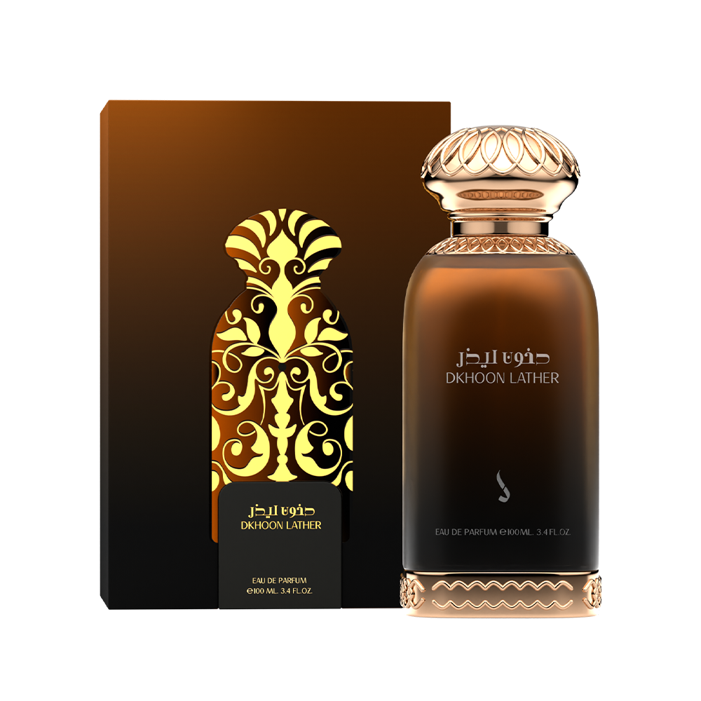 عطر دخون ليذر من دخون الإماراتية – 100 مل | للجنسين | سمسم ورلد